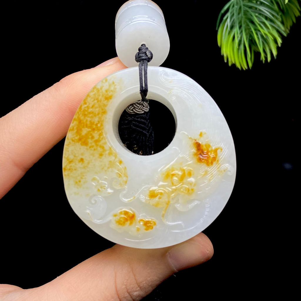 和田玉籽料望子成龙把件（118.2g）