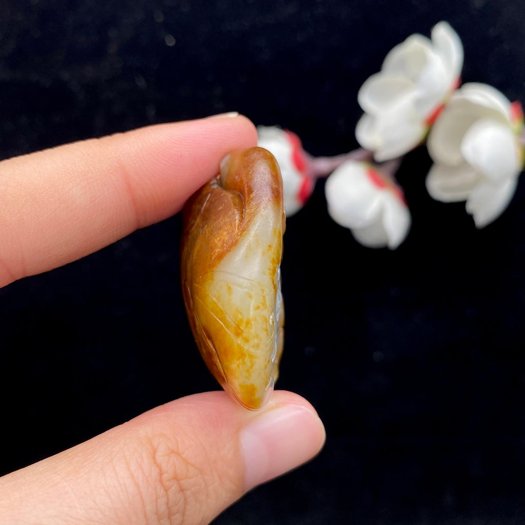和田玉-籽料【莲蓬】挂件（29.8g）