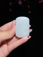 和田玉山料白玉鸡（27.3g）