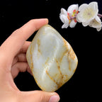 和田玉洒金皮青花底籽料（296.6g）