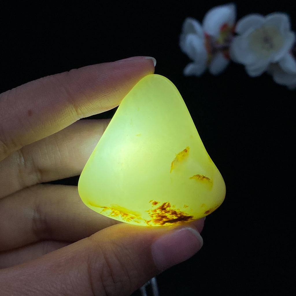 和田玉黄皮籽料（35.2g）