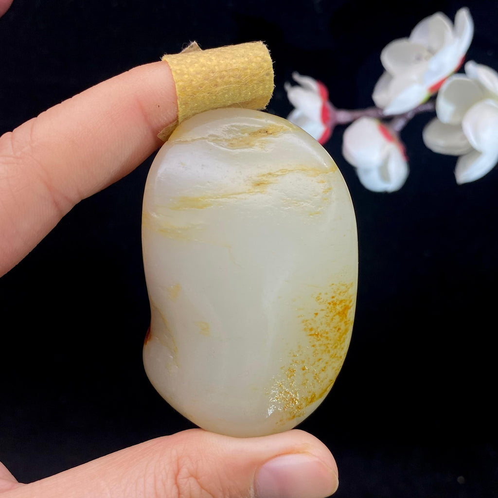 和田玉聚红皮籽料（85.3g）