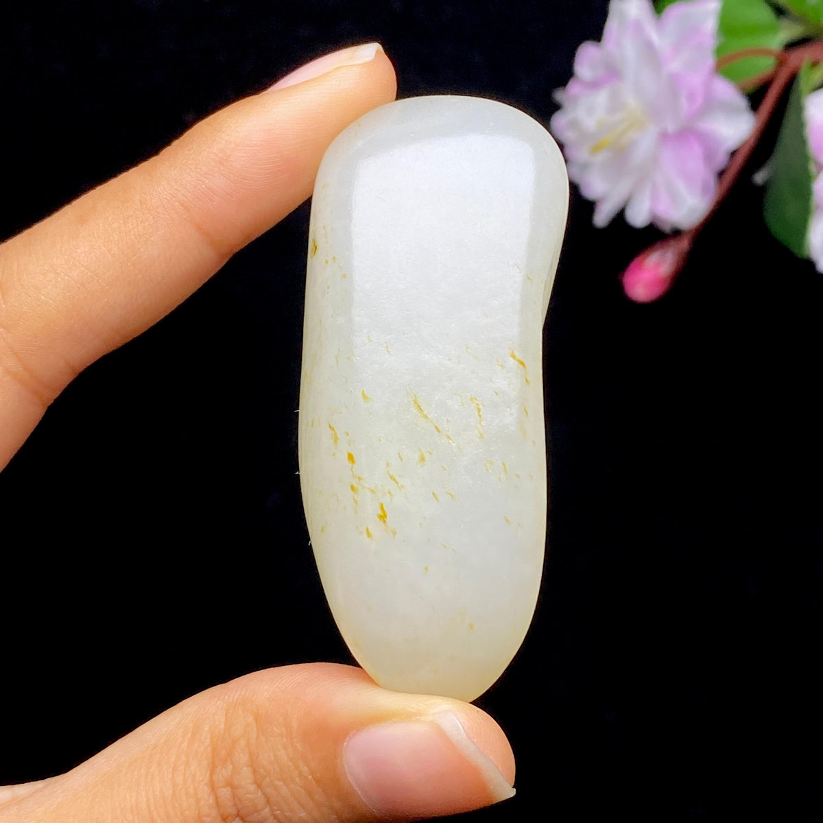 和田玉白玉籽料挂件（35.3g）