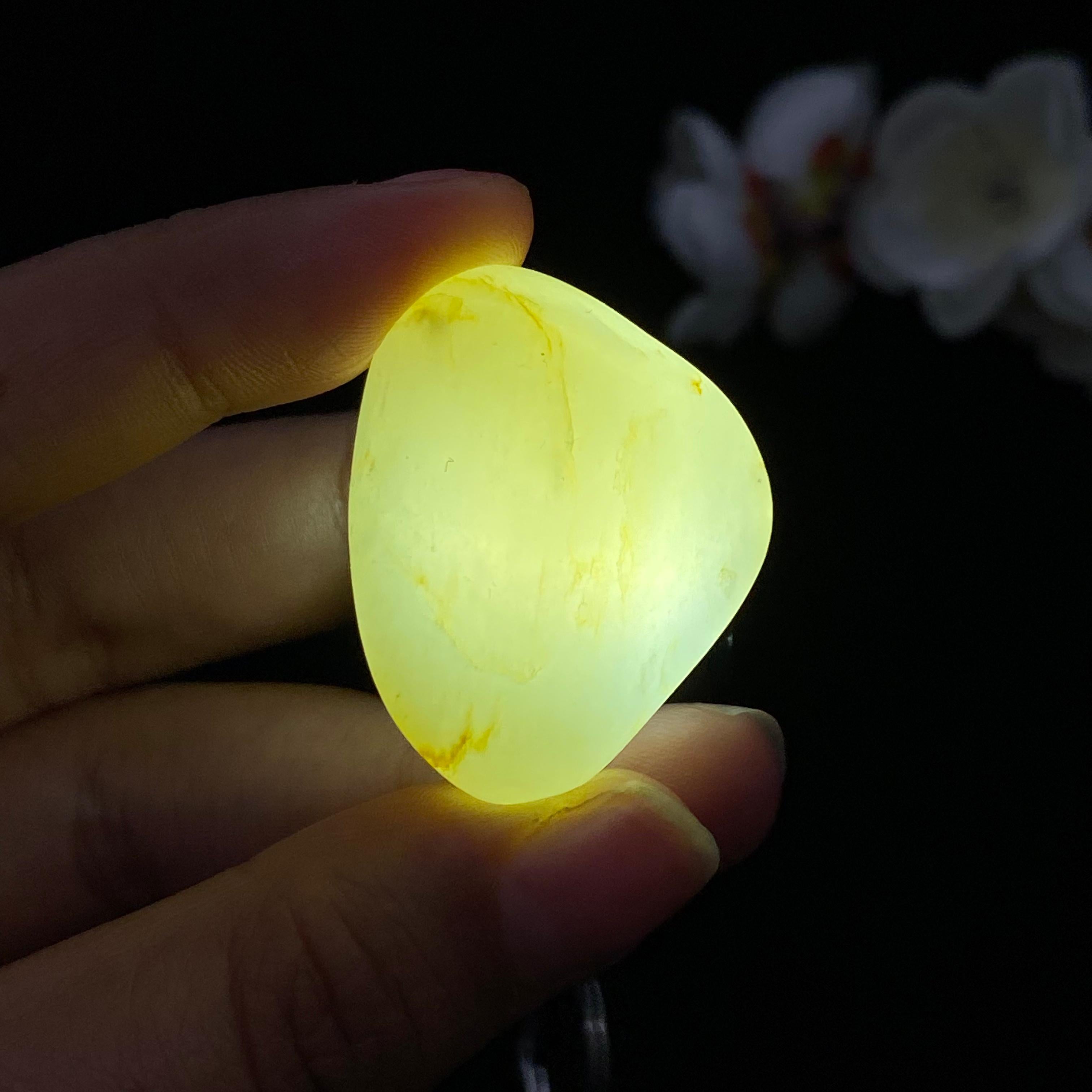 和田玉白玉籽料挂件（20g）