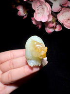 和田玉糖白玉貔貅（47.0g）