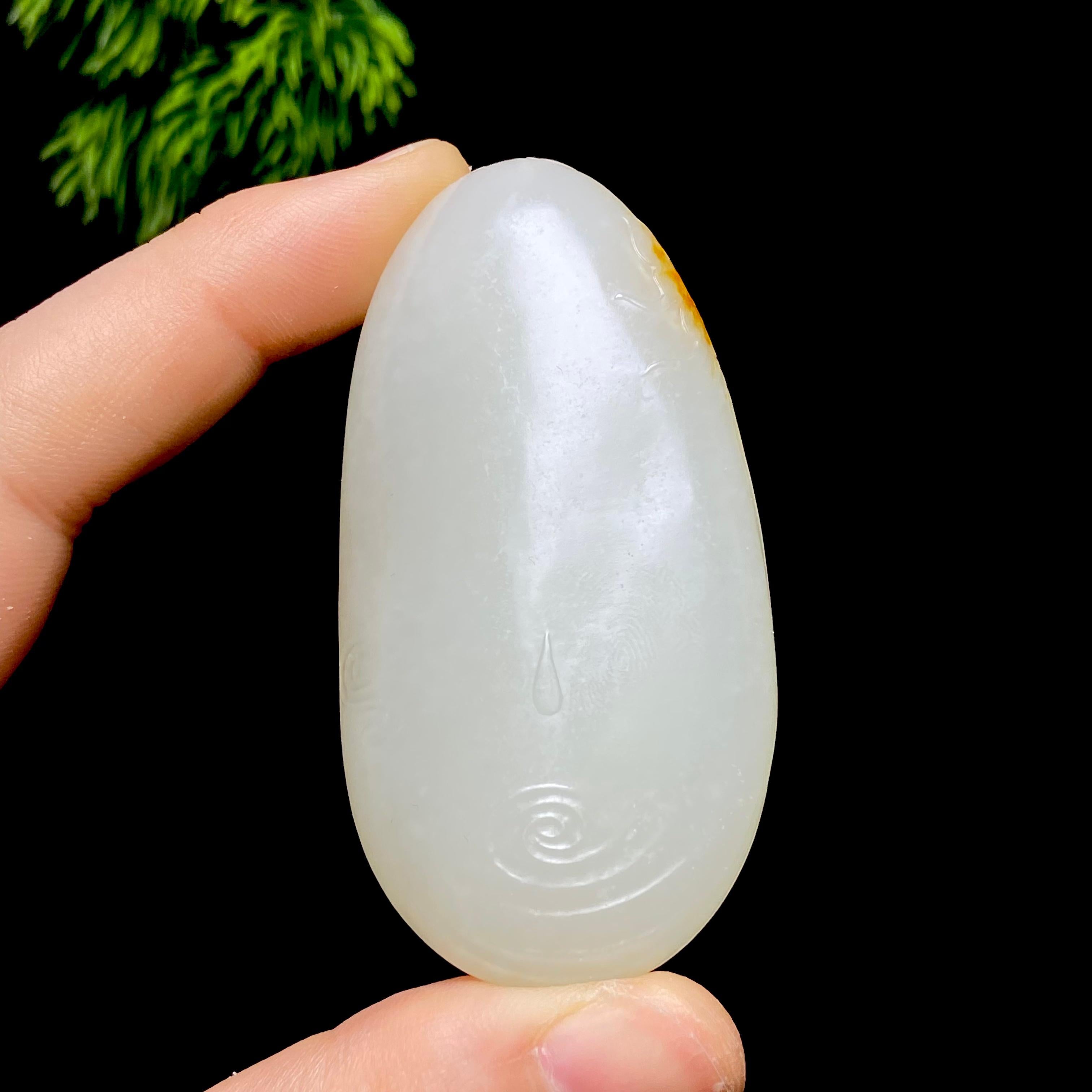 和田玉籽料喜事连连（56.2g）