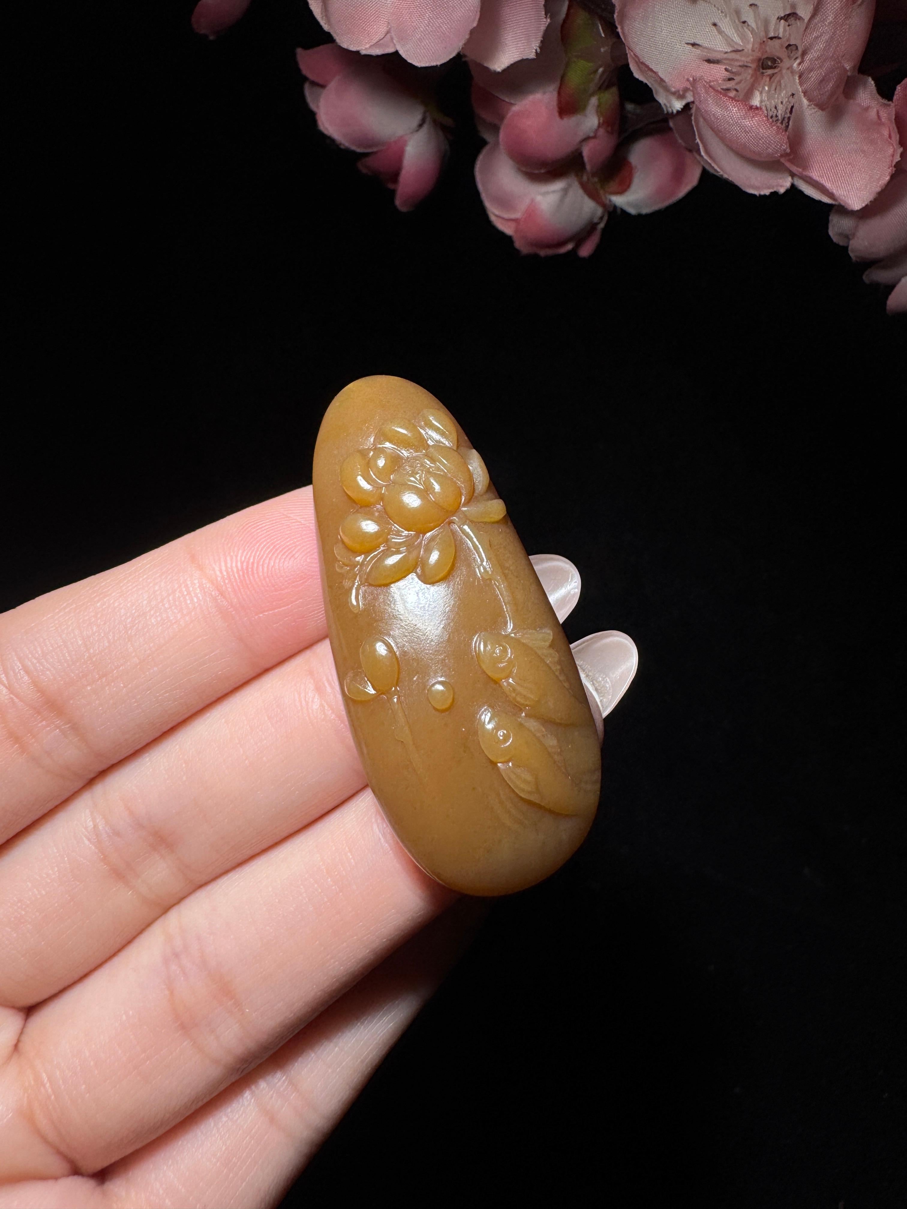 和田玉糖玉连年有余（18.3g）
