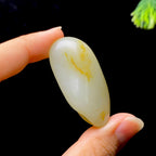 和田玉洒金皮籽料挂件（31.79g）