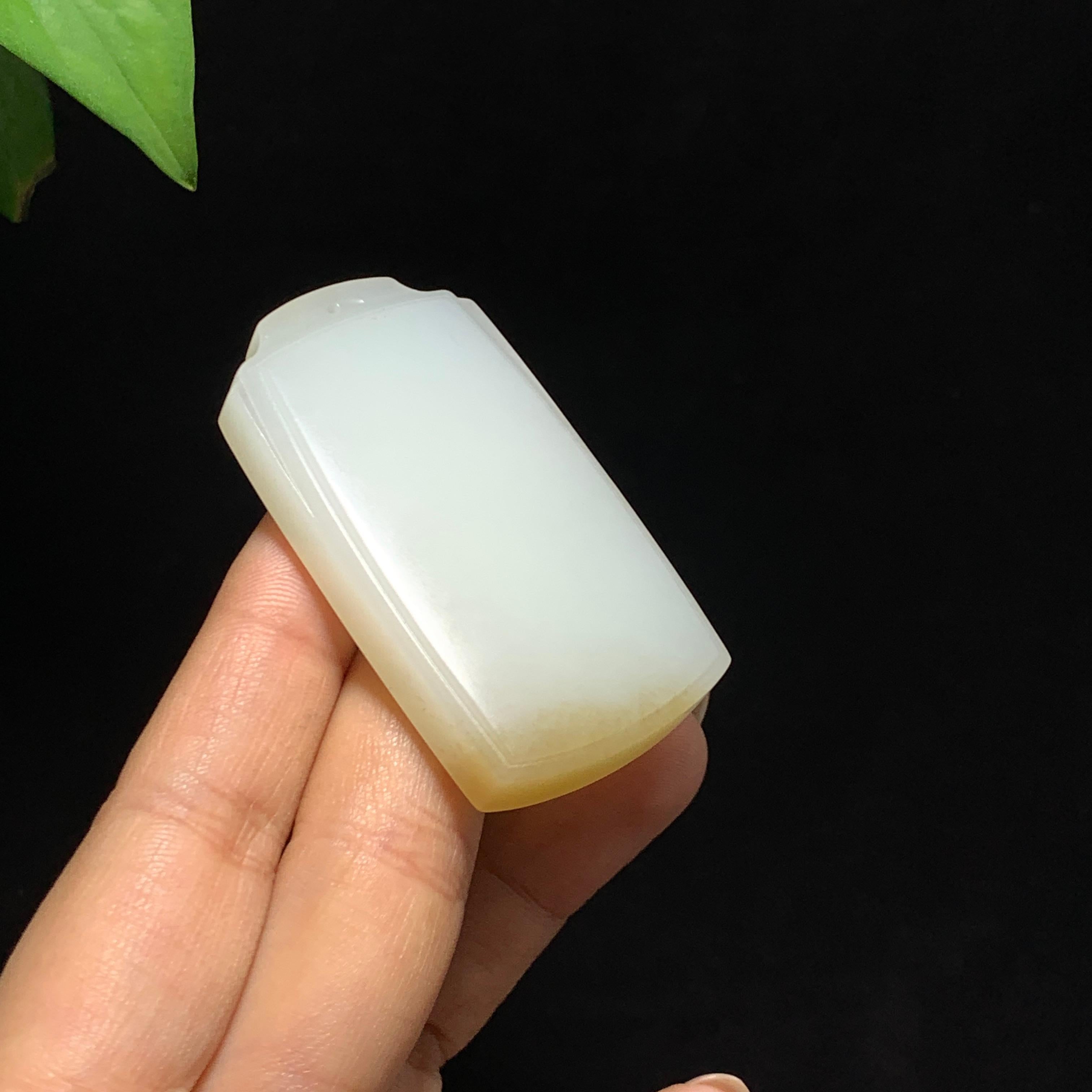 和田糖白玉无事牌（48.3g）