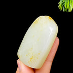 和田玉籽料无事牌（52.6g）