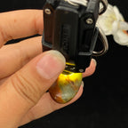 和田玉聚红皮籽料挂件（30.3g）
