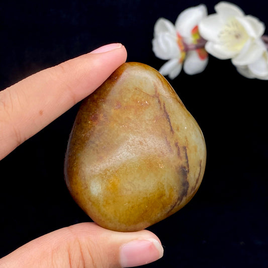 和田玉红皮籽料男士挂件（78.4g）