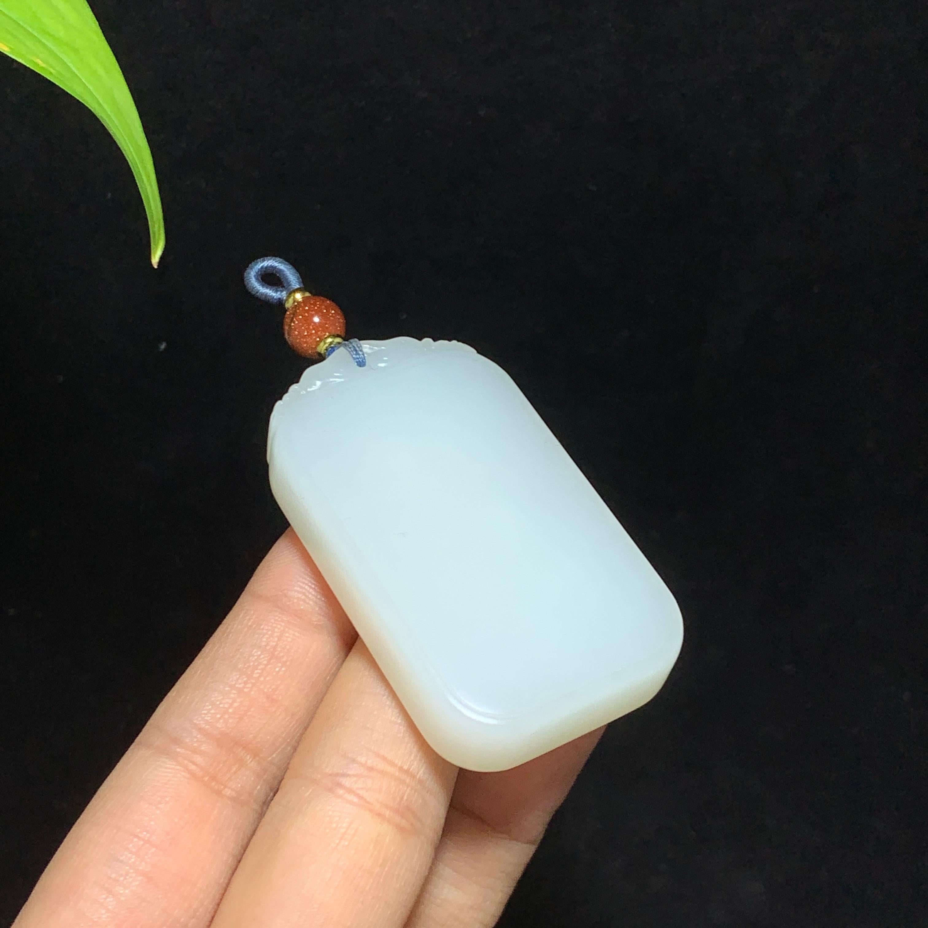 和田山料白玉无事牌（50.0g）