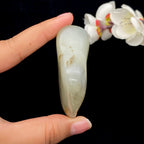 和田玉青花籽料手把件（96.6g）