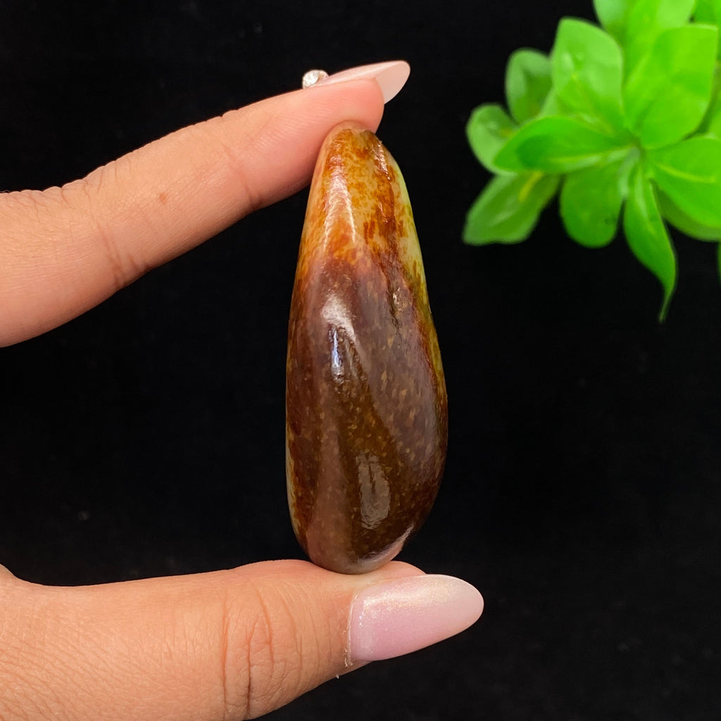 和田玉红沁皮籽料（74.5g）
