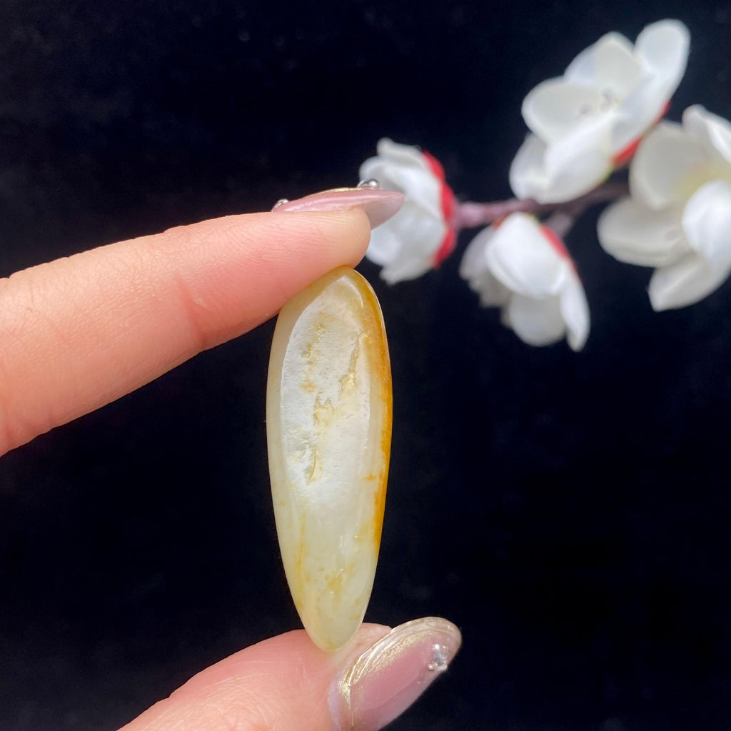 和田玉聚黄皮籽料原石（23.8g）