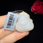 和田玉籽料佛公挂件（13.5g）