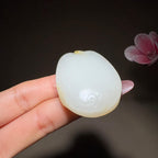 和田玉籽料观音挂件（35.1g）