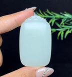 和田白玉平安无事牌（46.3g）