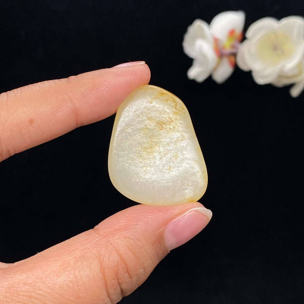 和田玉洒金皮籽料吊坠籽（13.5g）