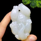 和田玉籽料貔貅把件（148.2g）