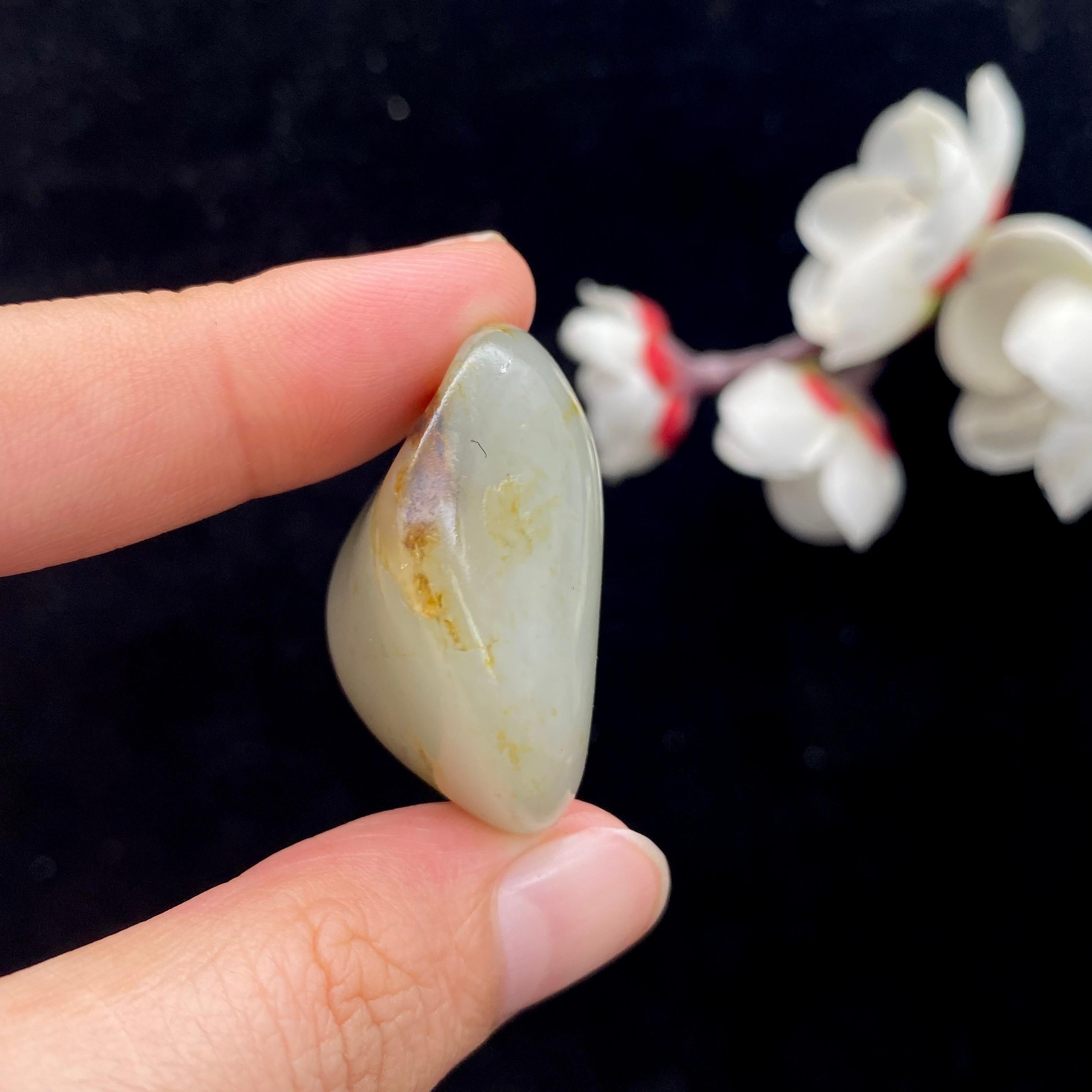 和田玉黄皮籽料（20.2g）