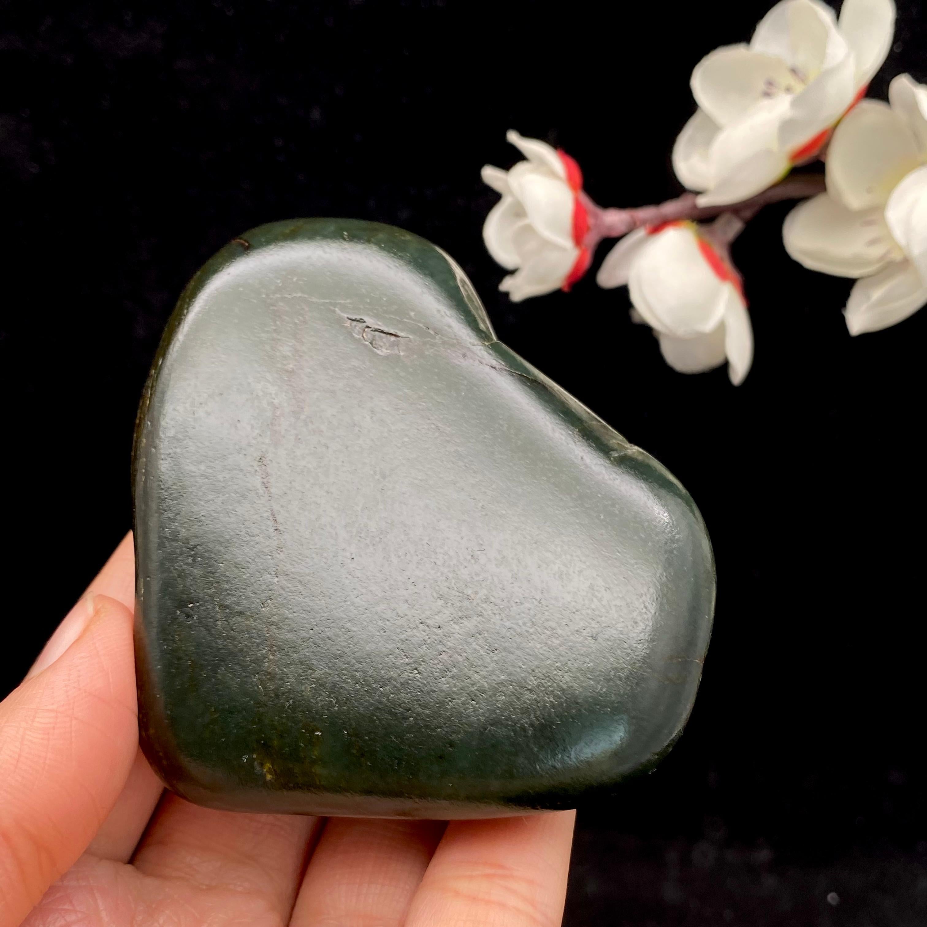 清 新疆和田玉青花子玉龍鳳呈祥ストラップ【サイズ】横幅8.7*4.8*2.9cm 重さ140g【a】 和田玉籽料龙凤呈祥（30.1g） \u2013 厚德载玉