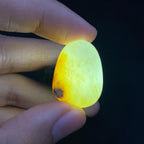 【超值推荐】和田玉聚黄皮籽料吊坠籽（11.1g）