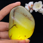 和田玉洒金皮籽料手把件（174.1g）