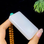 和田玉白玉无事牌（77.2g）