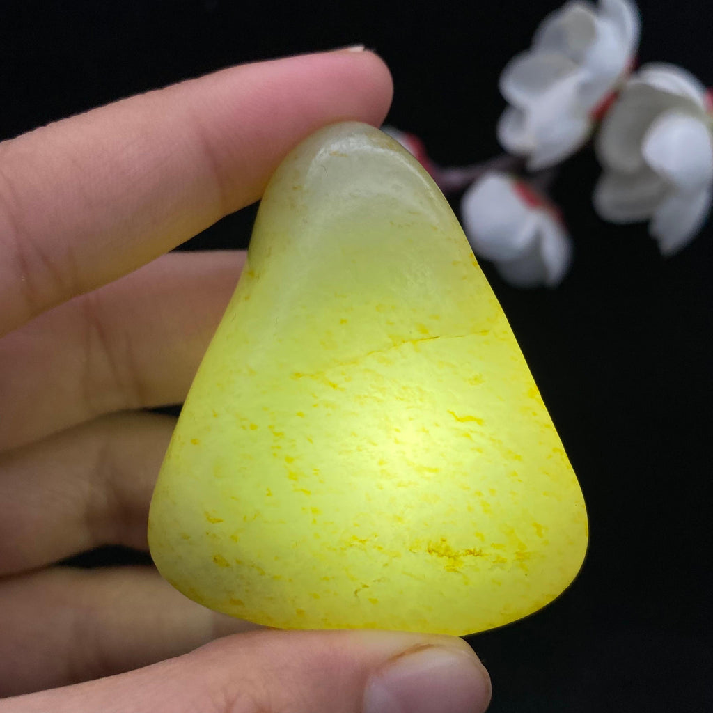 和田玉洒金皮籽料挂件（48.7g）