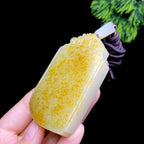 和田玉籽料无事牌（82.5g）