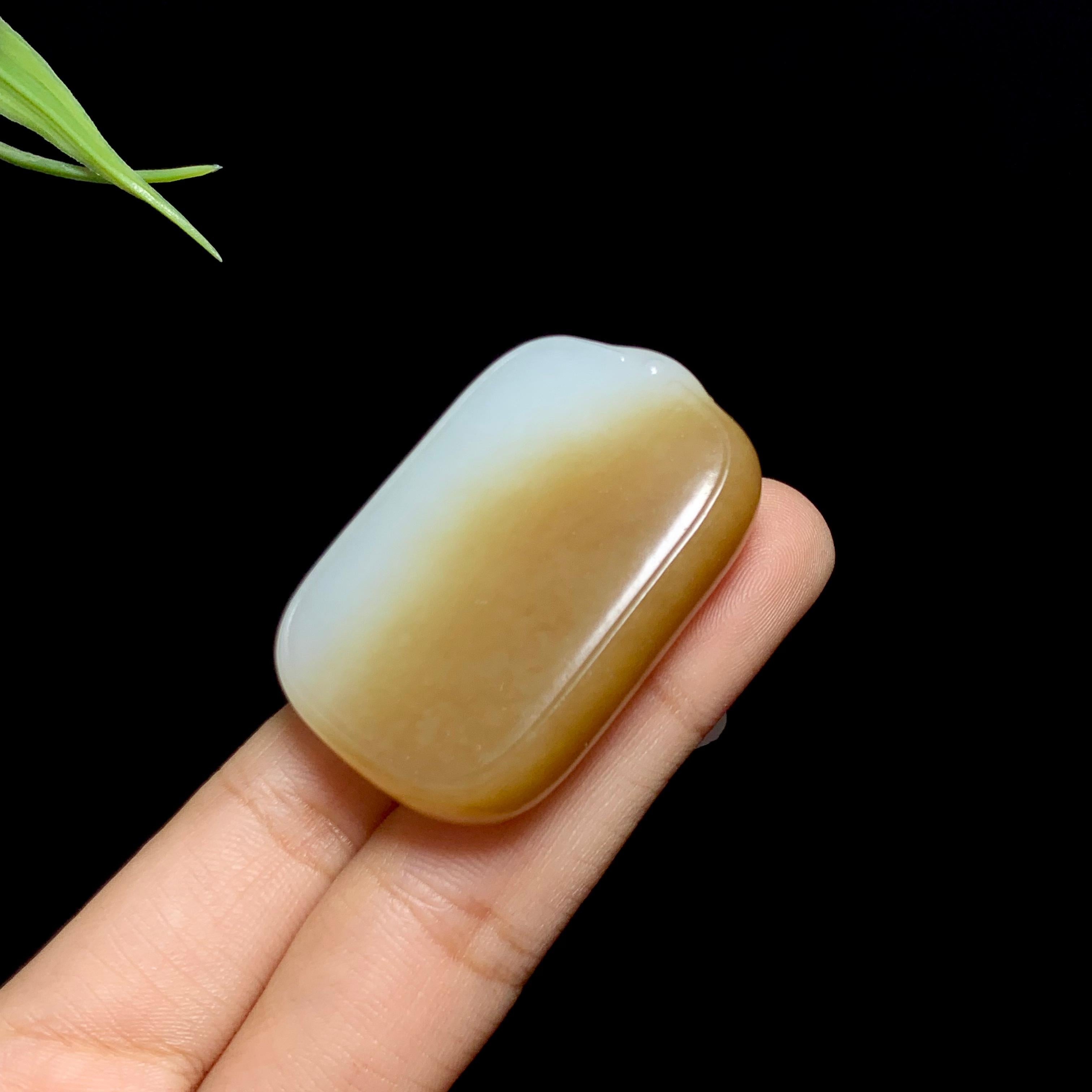 和田山料糖白玉无事牌（30.0g）