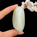 和田玉洒金皮籽料手把件（170.3g）