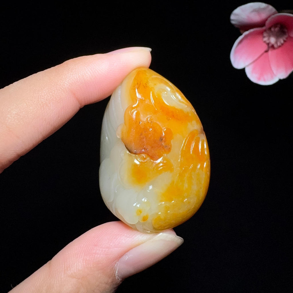 和田玉籽料雄鸡（36.1g）