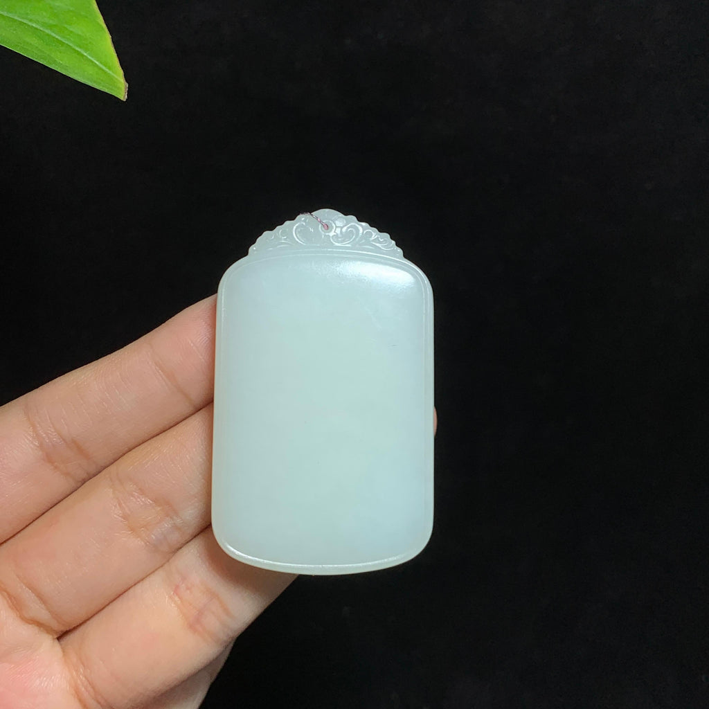 和田山料白玉无事牌挂件（32.0g）