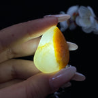 和田玉聚黄皮籽料吊坠籽（14.8g）