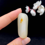 和田玉黄皮籽料挂件（28.2g）