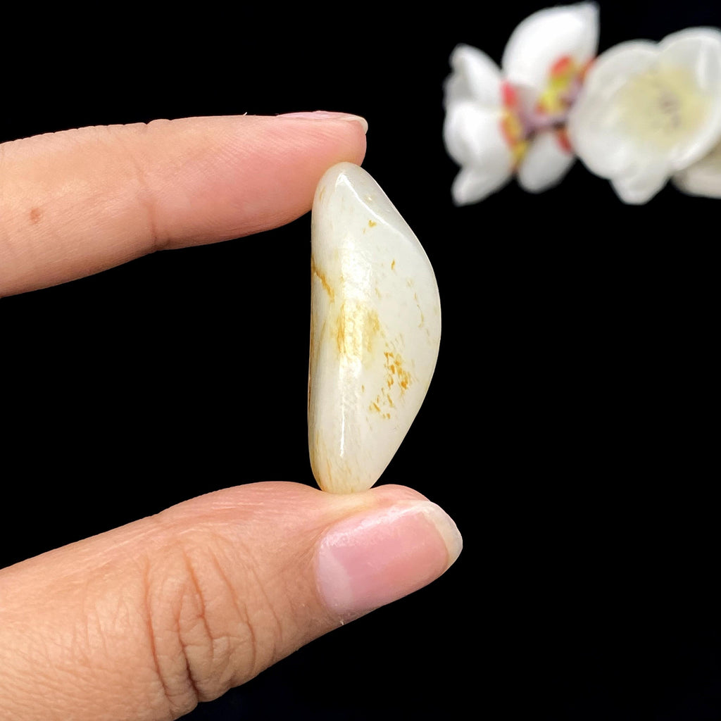 和田玉洒金皮籽料吊坠籽（13.3g）