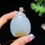 和田玉籽料无事牌（45.9g）