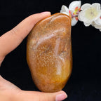 和田玉黄沁皮籽料（225.0g）