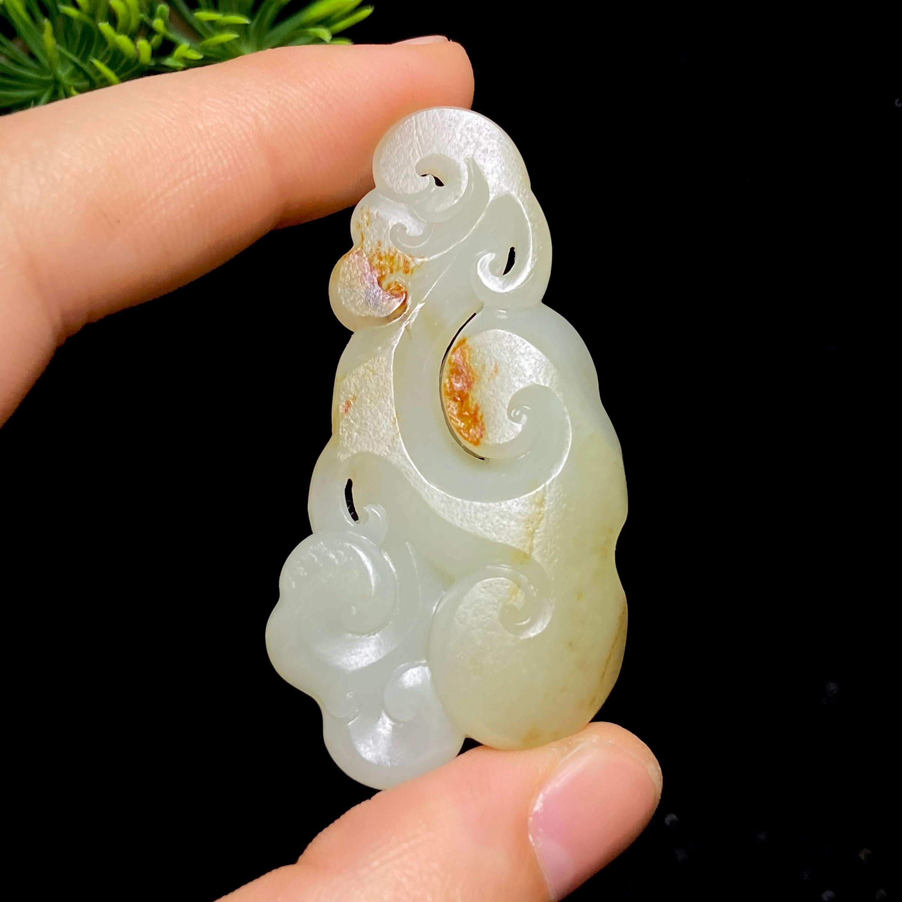 和田玉籽料如意（21.8g）