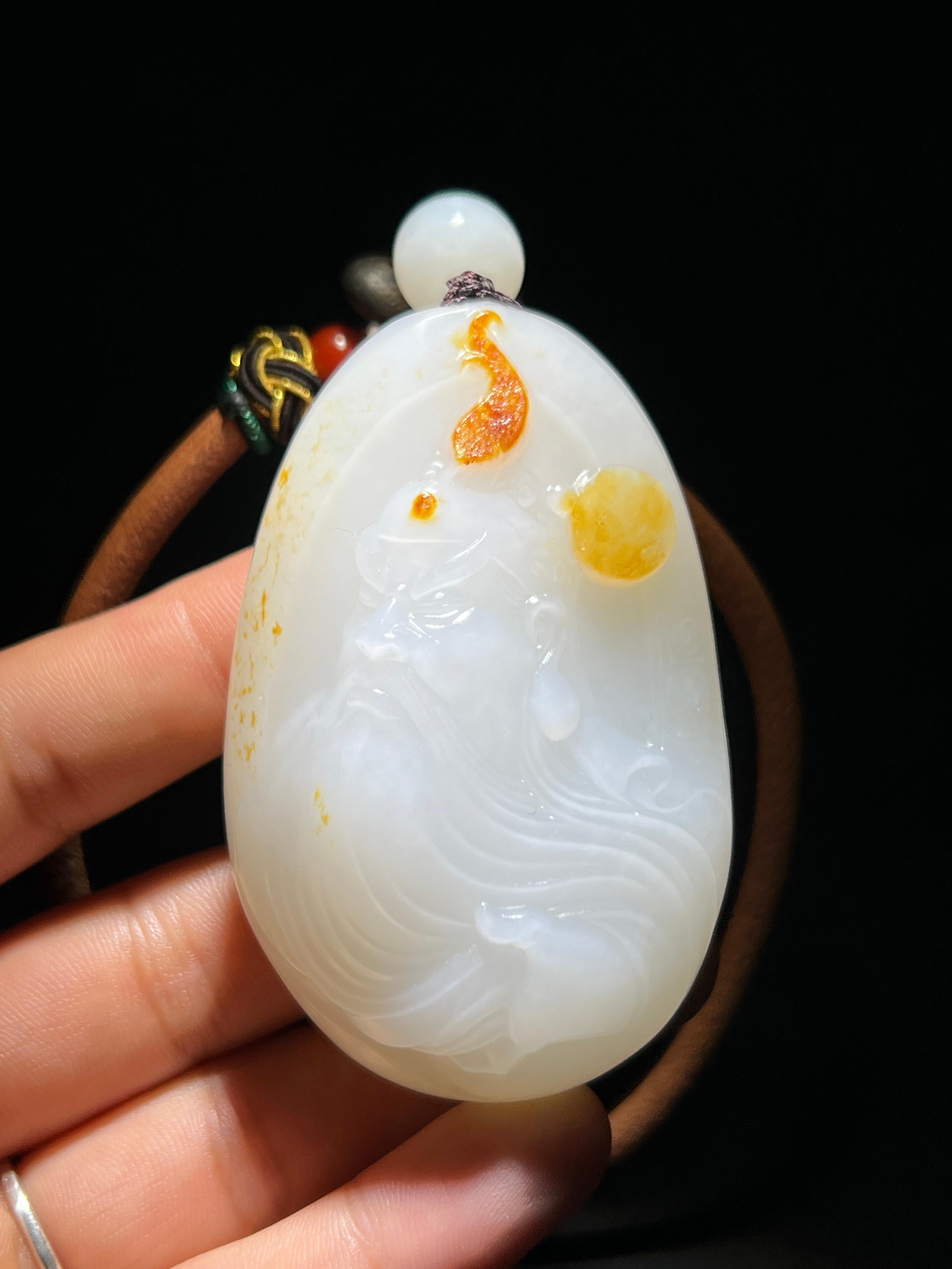 和田玉籽料关公（122.6g）