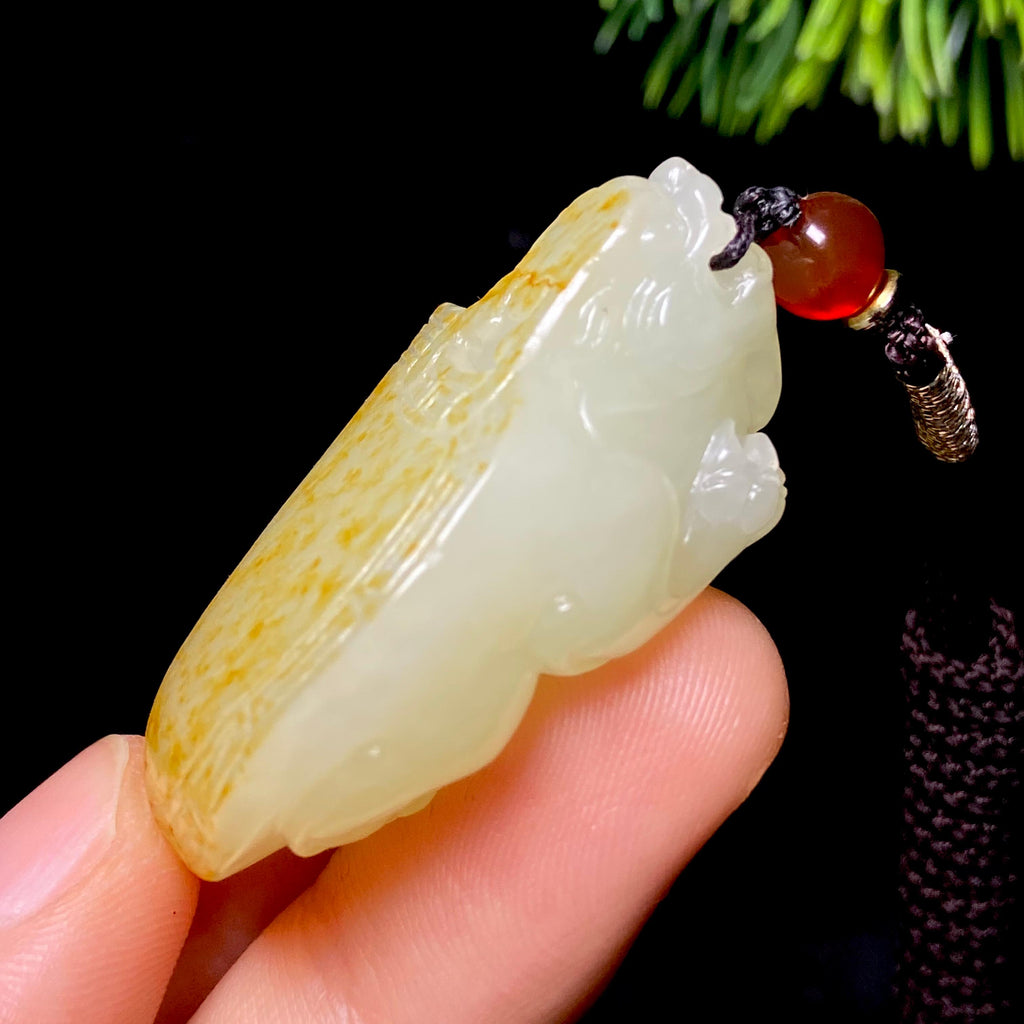 和田玉籽料龙龟（28.3g）
