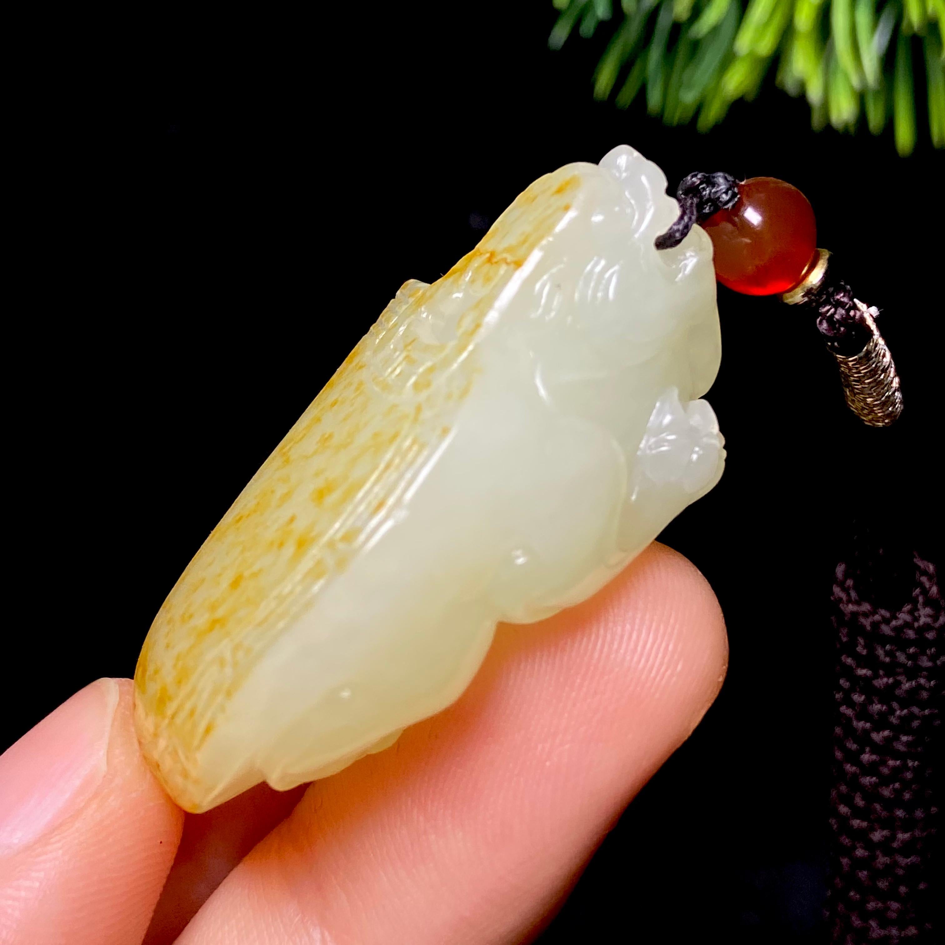 和田玉籽料龙龟（28.3g）