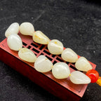 和田玉洒金皮【精品手串】（56.5g）