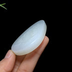 和田山料白玉侧面观音牌（g）