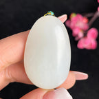 和田玉糖白羊脂白玉佛挂件（24.9g）