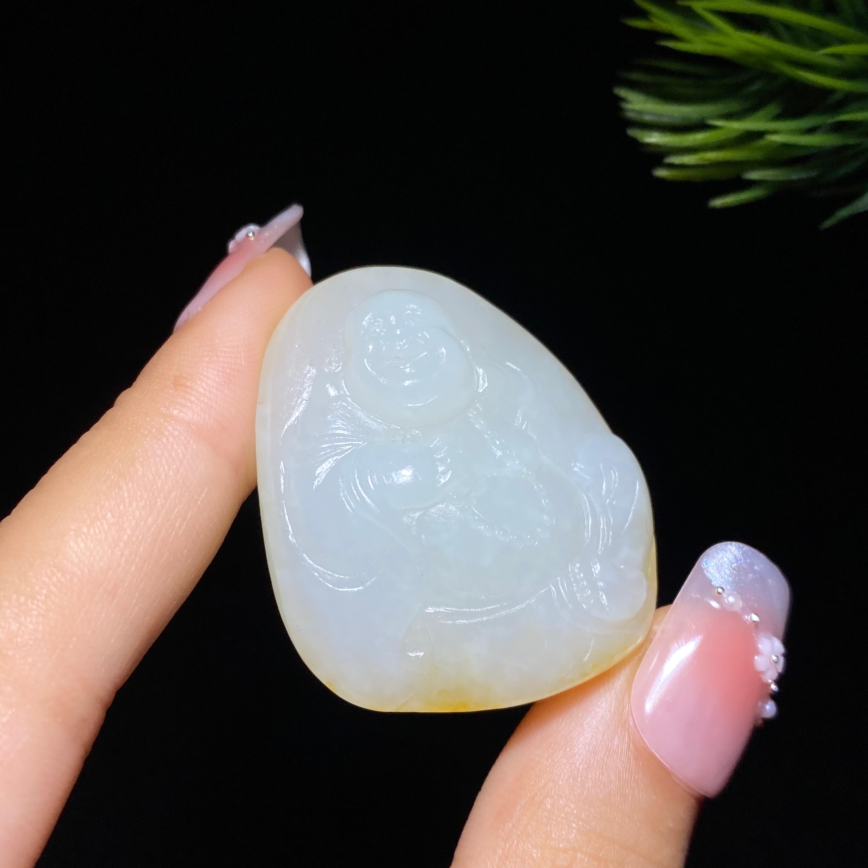 和田玉籽料佛公（23.5g）