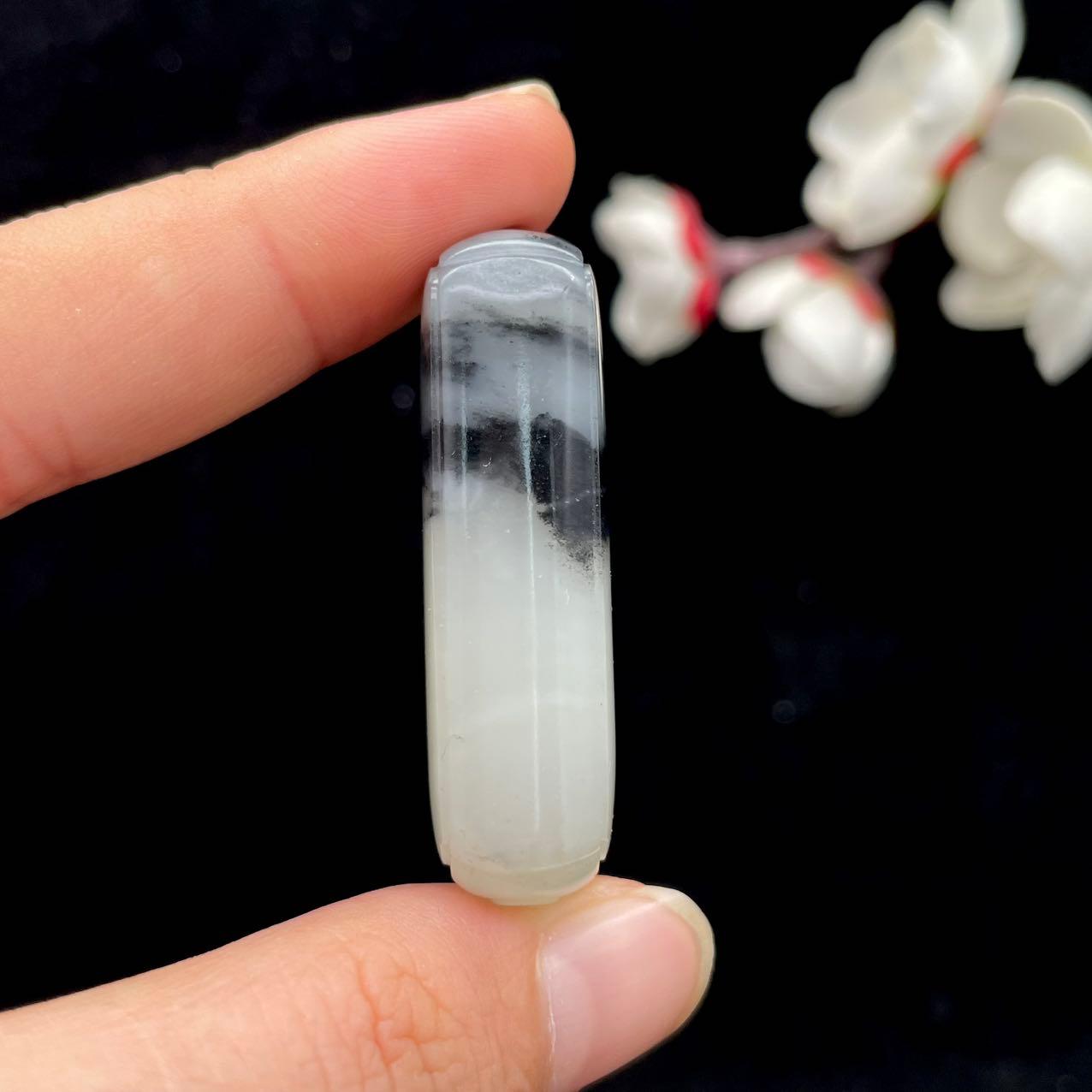 和田玉青花籽料【平安无事牌】（29g）